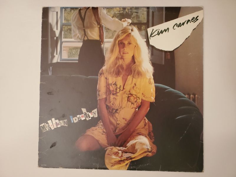 Kim Carnes Mistaken Identity vinyl record